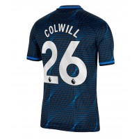 Camiseta Chelsea Levi Colwill #26 Segunda Equipación Replica 2023-24 mangas cortas